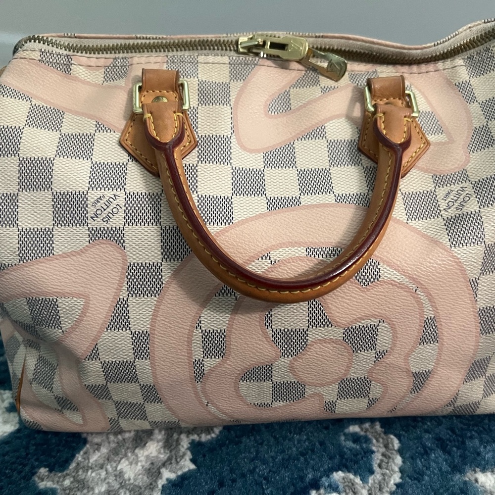 AUTHENTIC Louis Vuitton TAHITIENNE SPEEDY 30 - Picture 8 of 16